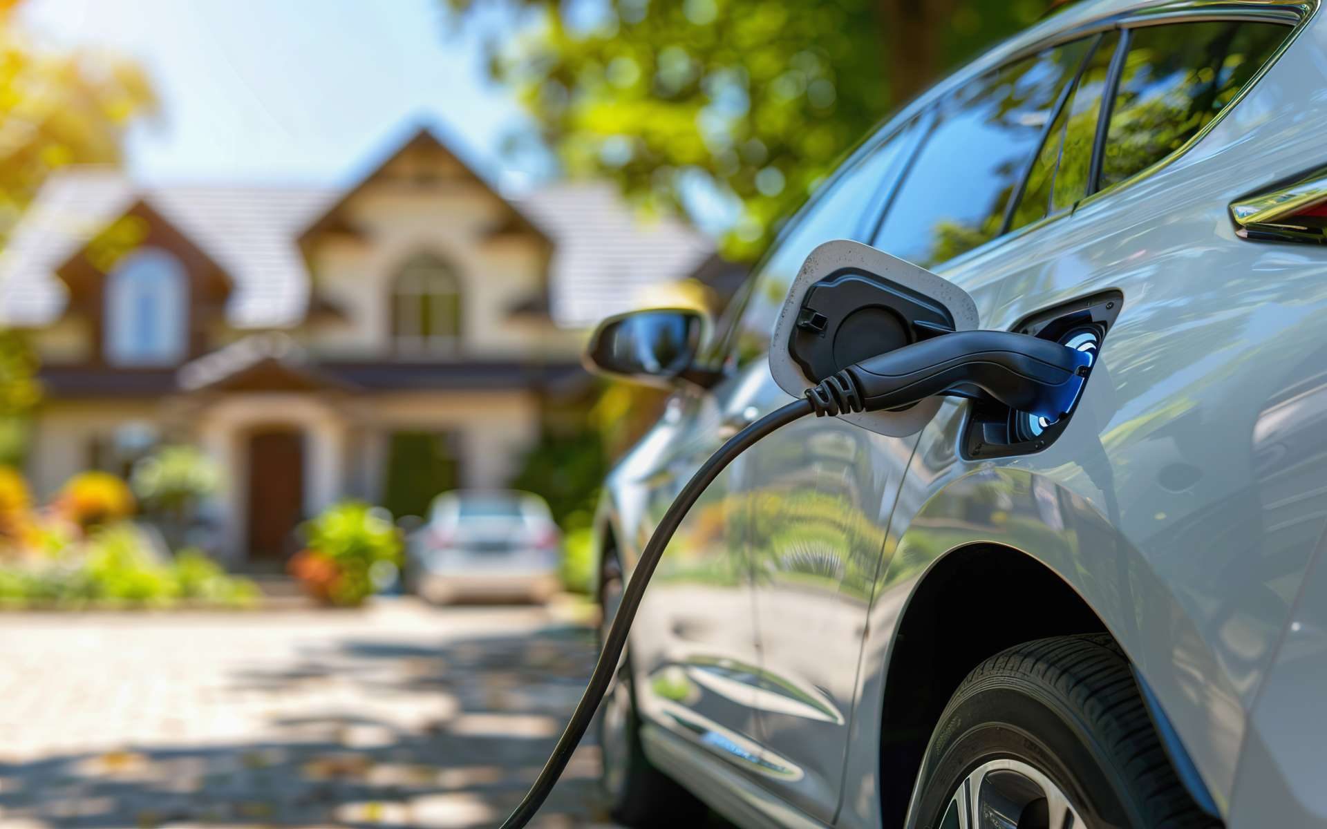 Level 2 EV charger installed at a King City home